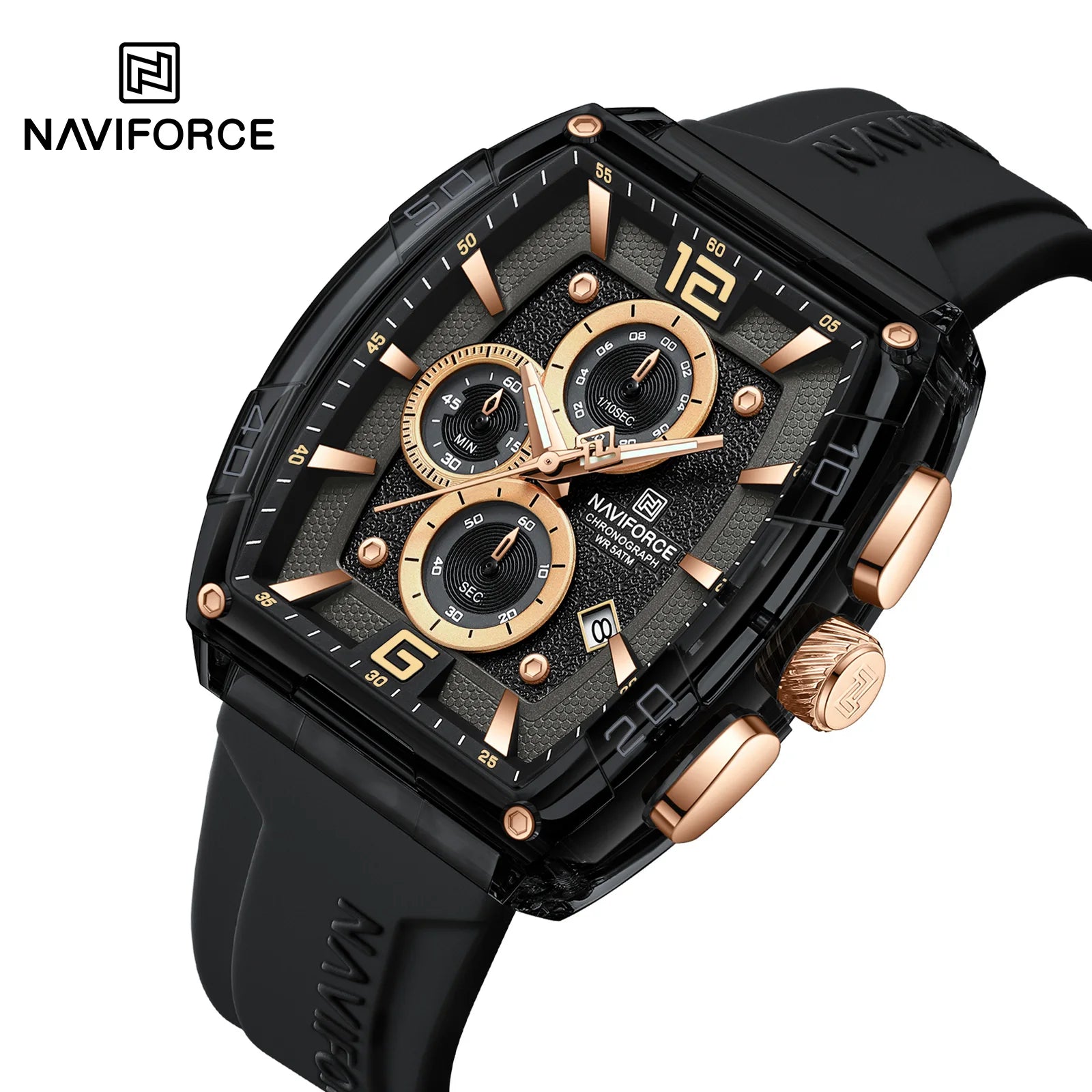 NAVIFORCE 6101 Men's Luxury Watch – Stylish, Waterproof & Multifunction
