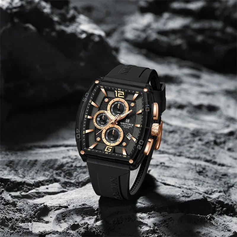 NAVIFORCE 6101 Men's Luxury Watch – Stylish, Waterproof & Multifunction
