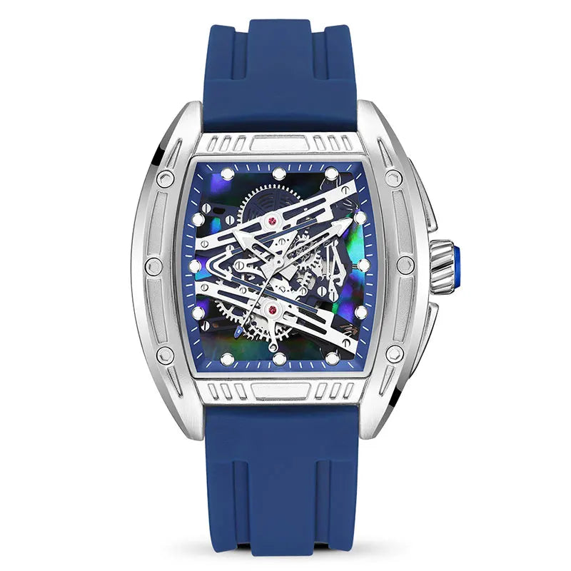 MEGIR 8601 Men's Luxury Automatic Watch - Waterproof Sport Style with Silicone Strap