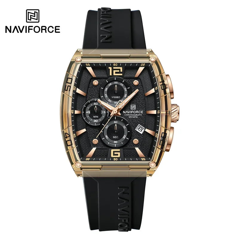 NAVIFORCE 6101 Men's Luxury Watch – Stylish, Waterproof & Multifunction