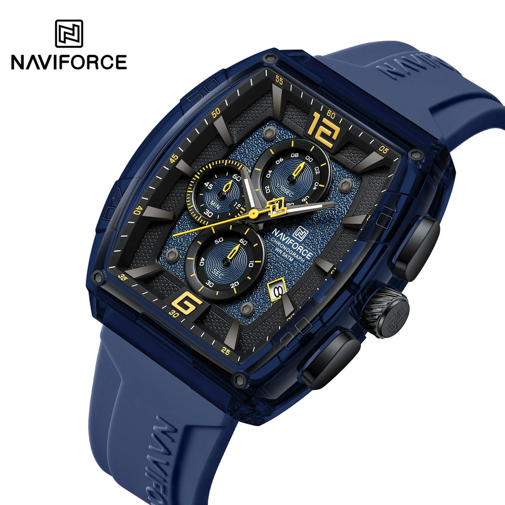 NAVIFORCE 6101 Men's Luxury Watch – Stylish, Waterproof & Multifunction