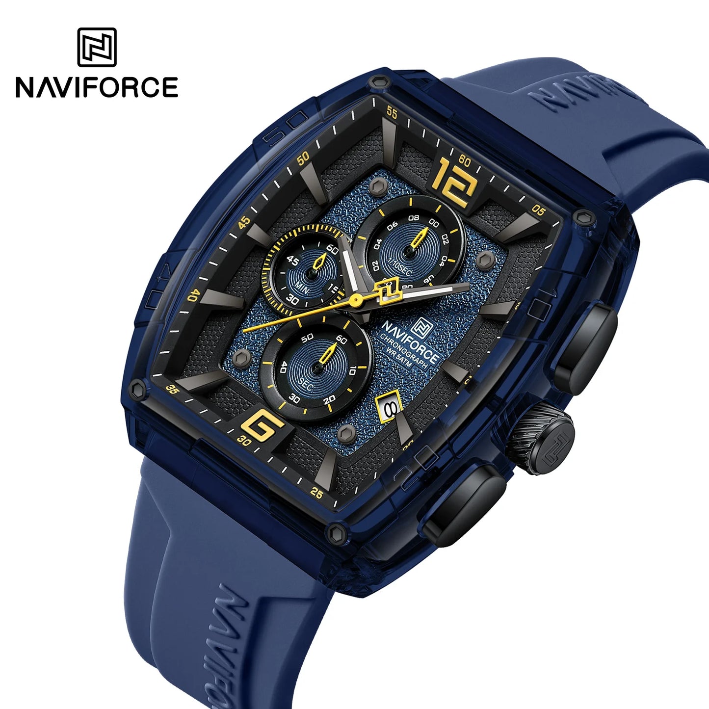 NAVIFORCE 6101 Men's Luxury Watch – Stylish, Waterproof & Multifunction