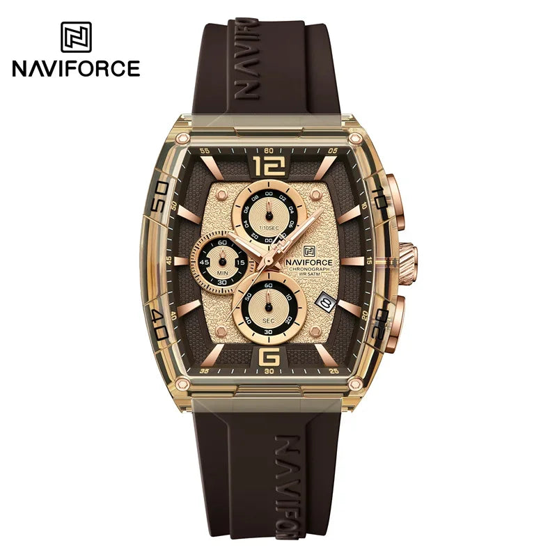 NAVIFORCE 6101 Men's Luxury Watch – Stylish, Waterproof & Multifunction
