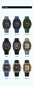 NAVIFORCE 6101 Men's Luxury Watch – Stylish, Waterproof & Multifunction