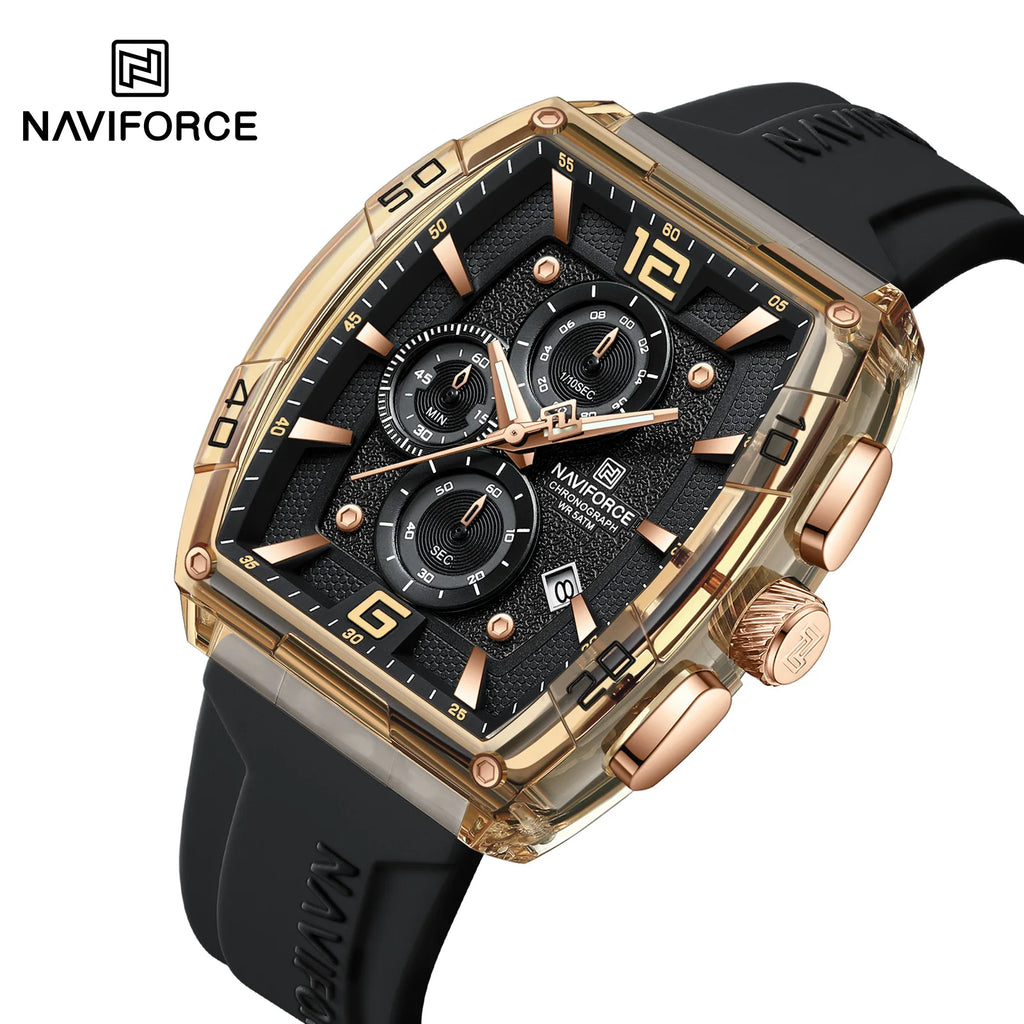 NAVIFORCE 6101 Men's Luxury Watch – Stylish, Waterproof & Multifunction