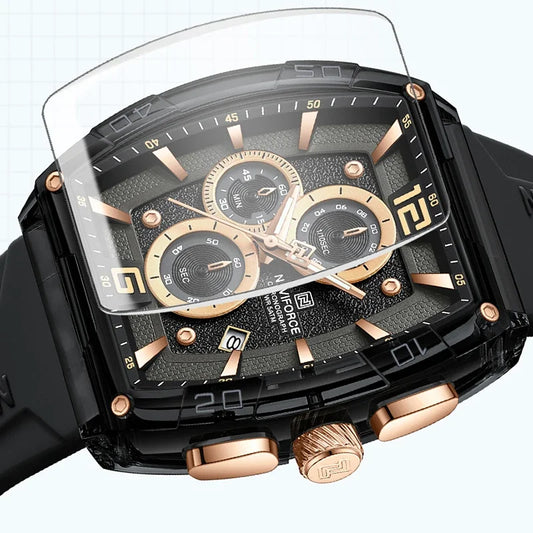 NAVIFORCE 6101 Men's Luxury Watch – Stylish, Waterproof & Multifunction