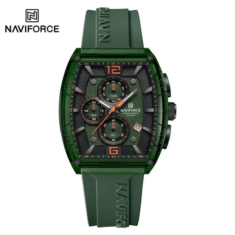 NAVIFORCE 6101 Men's Luxury Watch – Stylish, Waterproof & Multifunction
