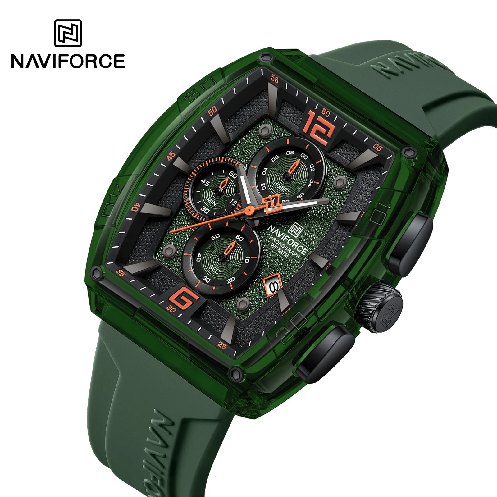 NAVIFORCE 6101 Men's Luxury Watch – Stylish, Waterproof & Multifunction