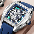 MEGIR 8601 Men's Luxury Automatic Watch - Waterproof Sport Style with Silicone Strap